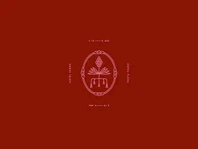 Hotel Flora branding flora flower graphic design hospitality hotel illustration logo new mexico procreate santa fe yucca