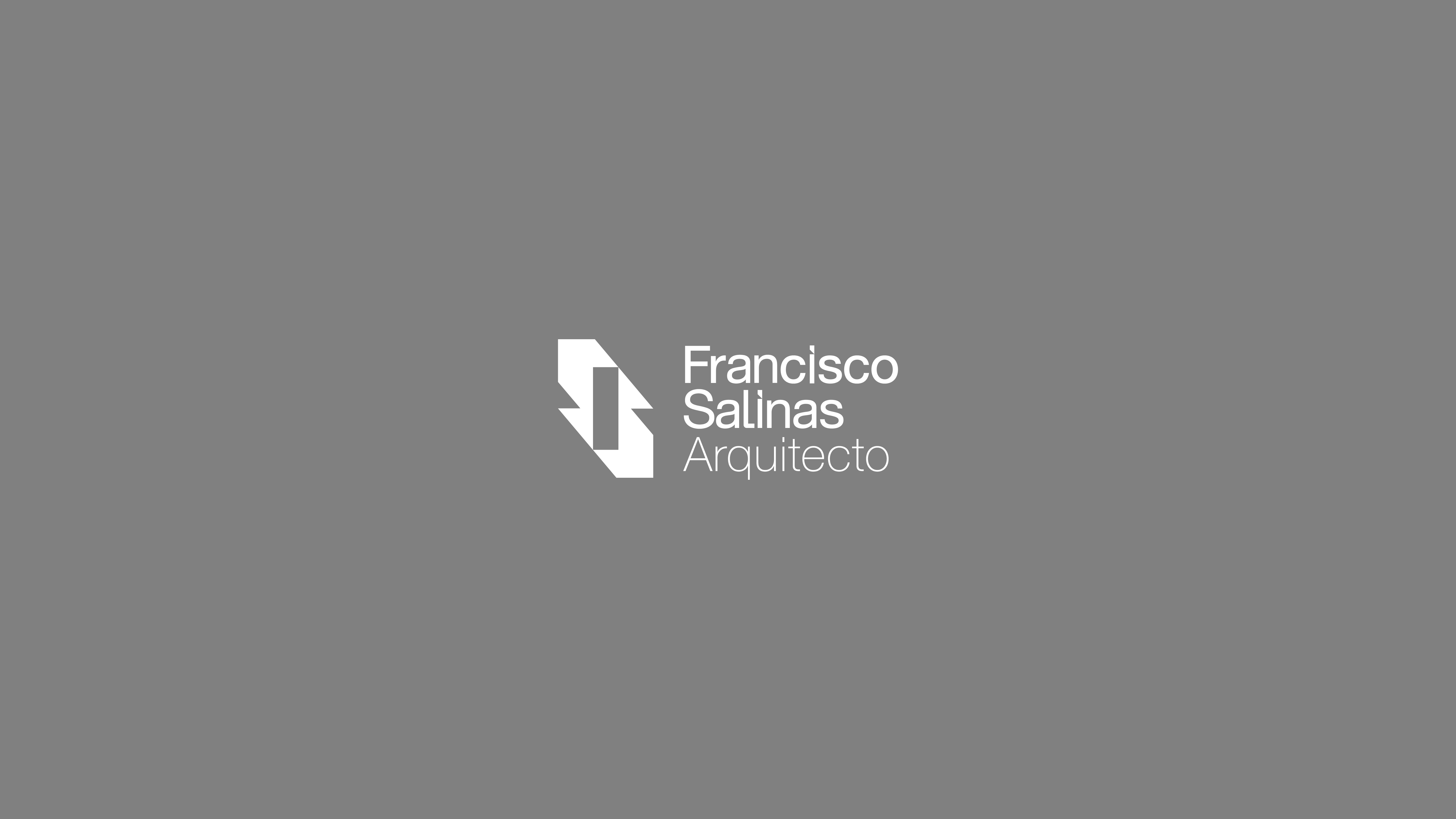 Francisco Salinas - Architecture logo personal architecture brand branding logo peru