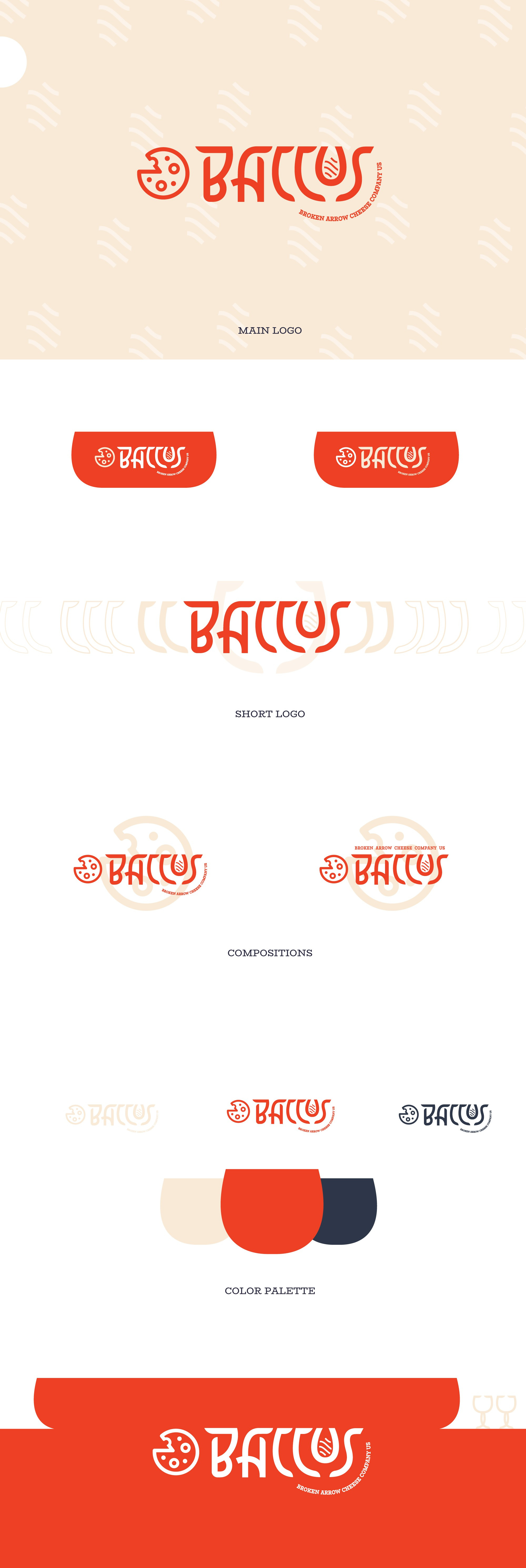 BACUS – Modern Cheese Brand Identity & Logo Design brand identity branding food branding food logo logo logodesign typography logo