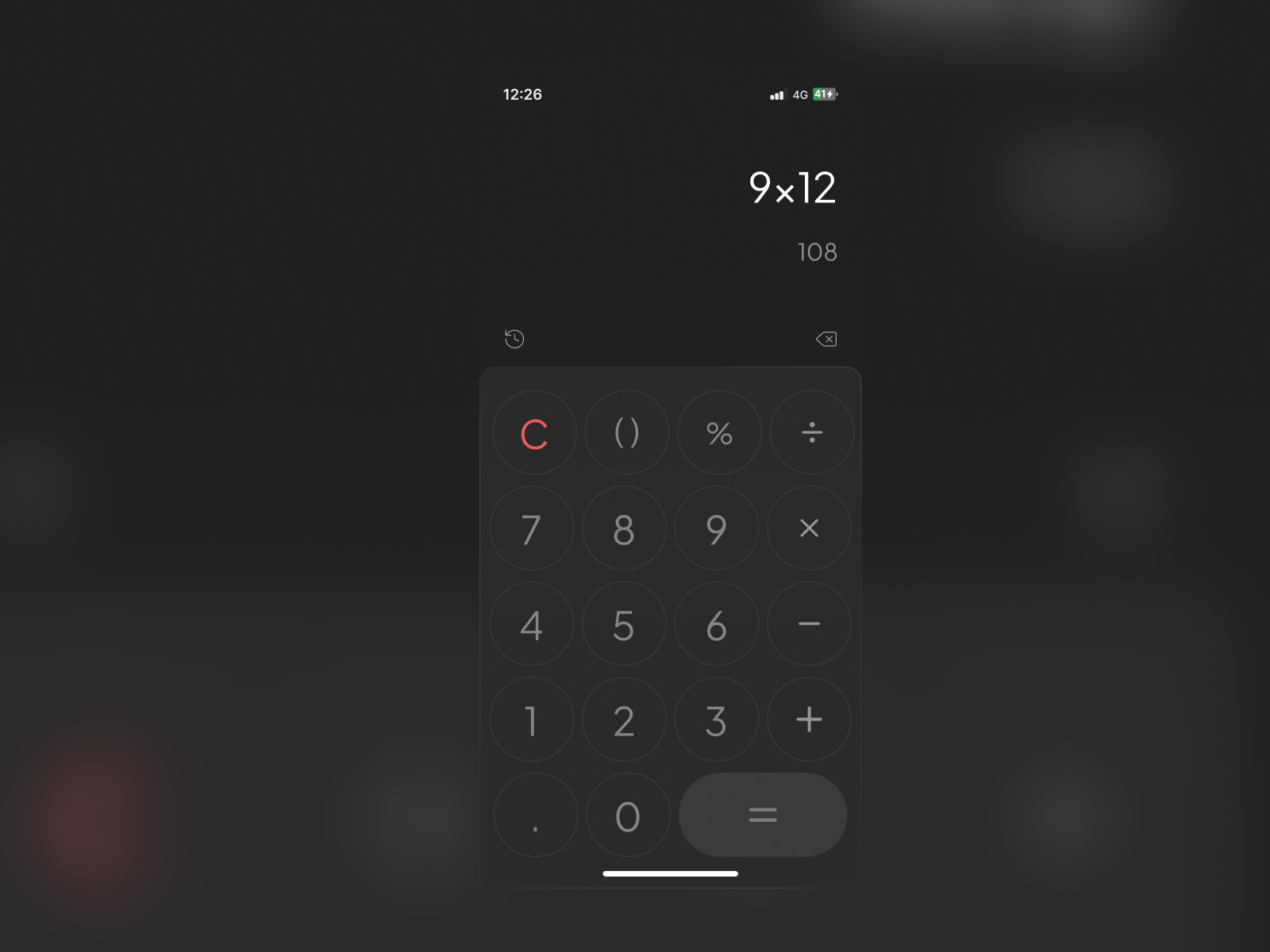 Dark Mode Calculator