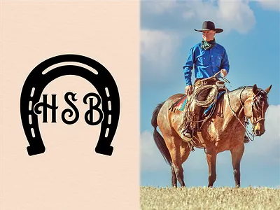 Horse Shoe Brand — Western Monogram & Brand Inspiration badge design brand design brand identity brand inspiration branding cowboy designer portfolio heritage branding identity design lettering logo design logo mark minimalist logo monogram ranch symbol design typography vintage logo western western branding