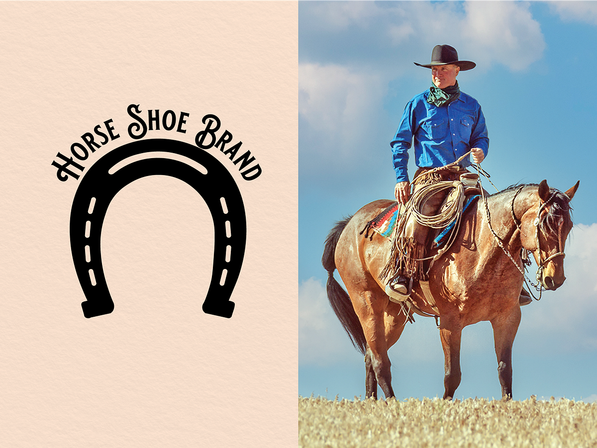 Horse Shoe Brand — Western Heritage Logo & Inspiration by Pine Watt on ...