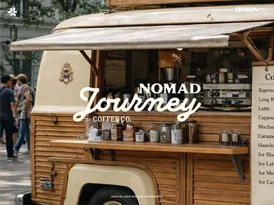 NOMAD JOURNEY COFFEE CO. branddesign brandidentity branding brandingdesign brandinginspiration coffeebranding coffeeculture creativedesign graphic design graphicdesign logo logodesign logoinspiration nomadjourney packagingdesign visualbranding