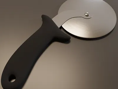 Pizza Cutter 3d blender