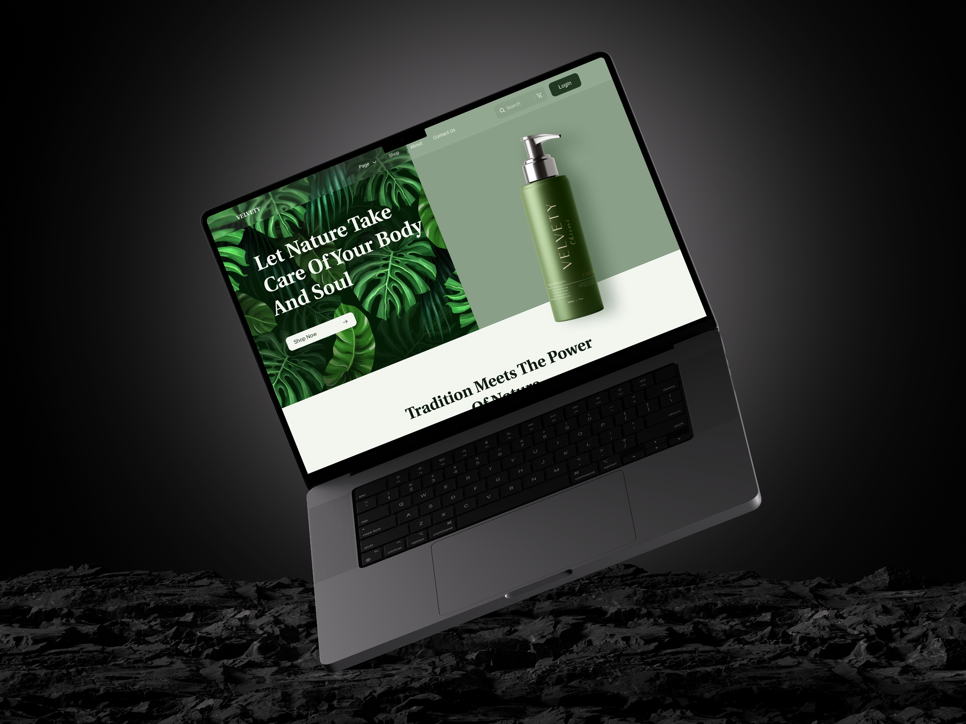 Organic Skincare eCommerce Website Design beauty brand beauty website ecommerce ui ecommerce website organic skincare product shop ui ui ux design web