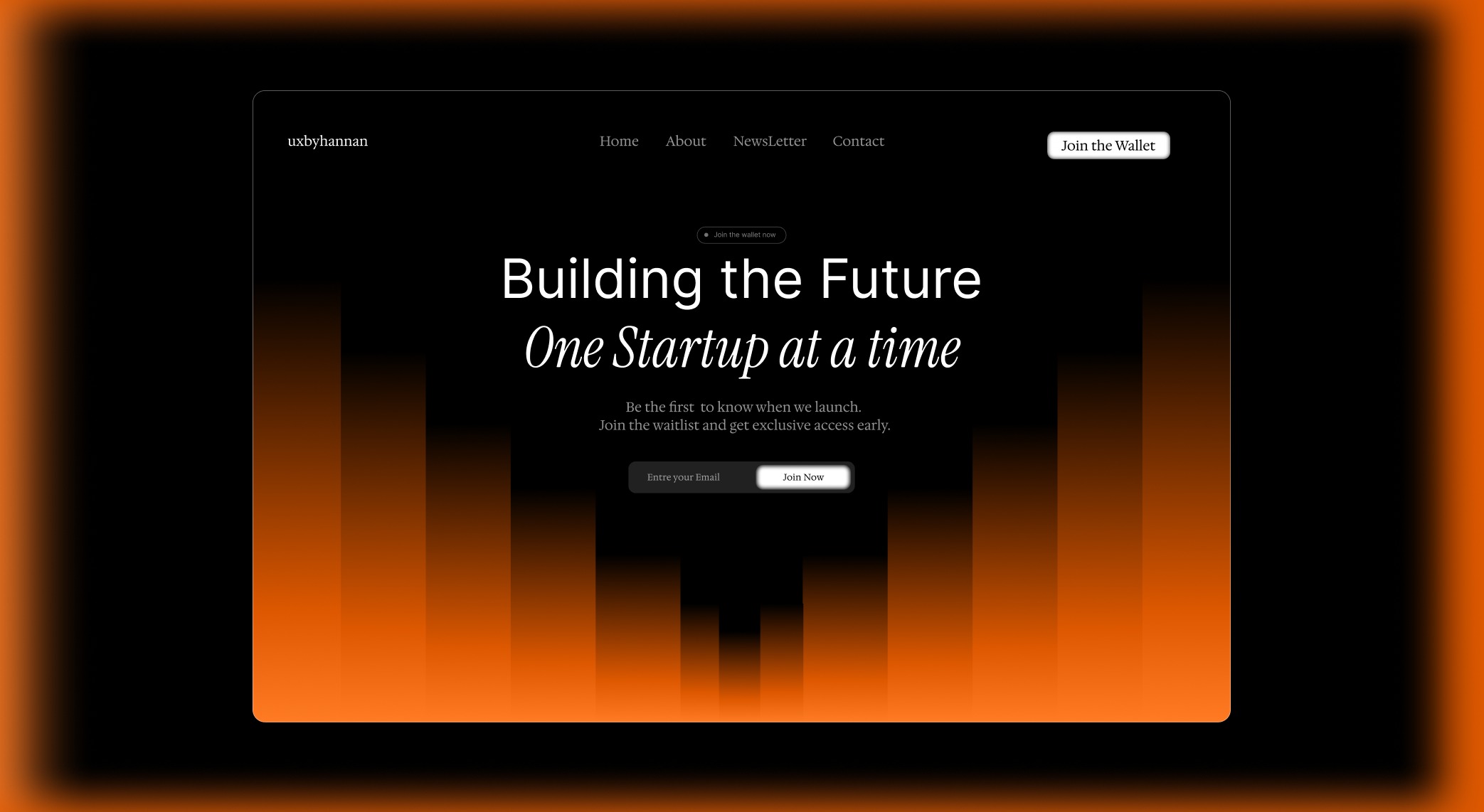 Modern landing page design figma futuristiclandingpage herosection landingpage moderndesign ui ux webdesign