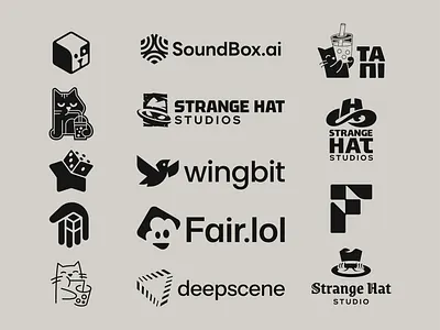 Logos & Marks Feb - Mar 2026 brand brand design brand designer branding branding design cat logo dog logo game logo gaming logo logo logo design logo designer logodesign logodesigner logotype pets saas logo startup logo web3 logo