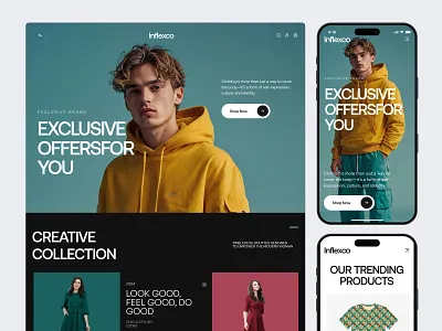 Modern Fashion E-commerce Website clothing website design ecommerce ecommerce marketplace fashion fashion brand website fashion ecommerce website fashion landing page fashion product showcase fashion website landing page online clothing shop online clothing store product design responsive web design shop store ux design web design webdesign website