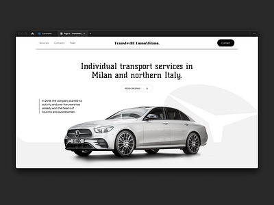 Landing for taxi adobe illustrator black branding design graphic design illustration landing logo site ui ux