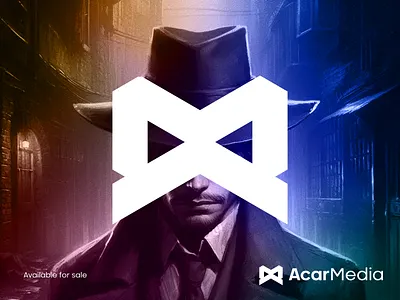 Creative unique Gangster + AM Monogram Logo Design am logo authority bold logo branding confidence creative logo gangster logo geometric logo logo logo designer ma logo media logo minimal logo modern logo monogram logo mystery noir aesthetics secrecy timeless logo unique logo