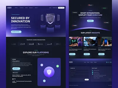 Cerebra – Cyber Security Platform ai automation ai integration ai saas cybersecurity design agency enterprise infrastructure platform landing page landing page redesign modern website saas shahid miah startup technology ui design ux design web design website website redesign workflow