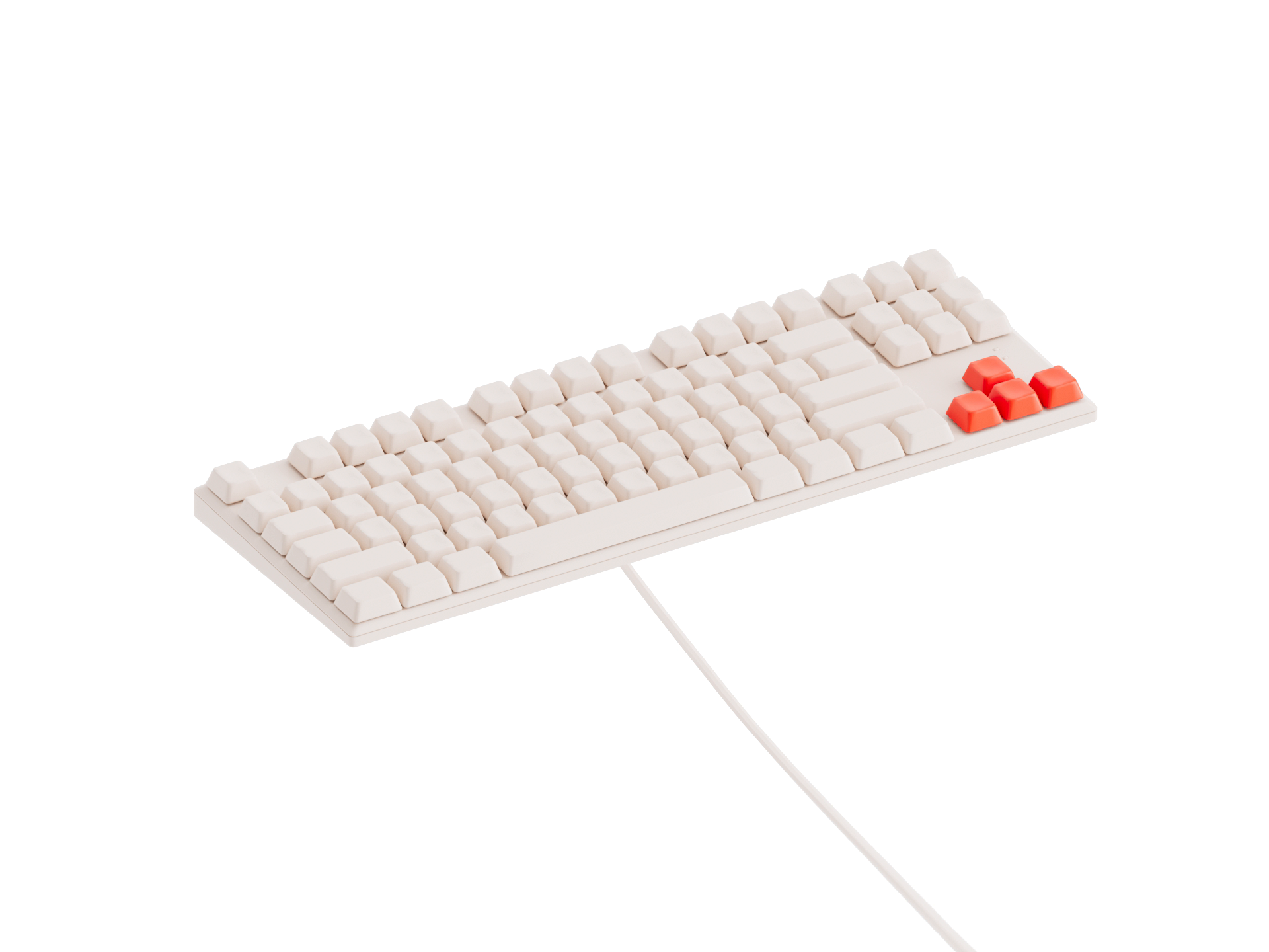 Example of 3D Animation - Keyboard