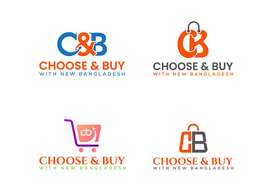 E-Commerce Logo branding ecommerce logo graphic design graphicdesign illustrator letter mark logo logodesign modern logo