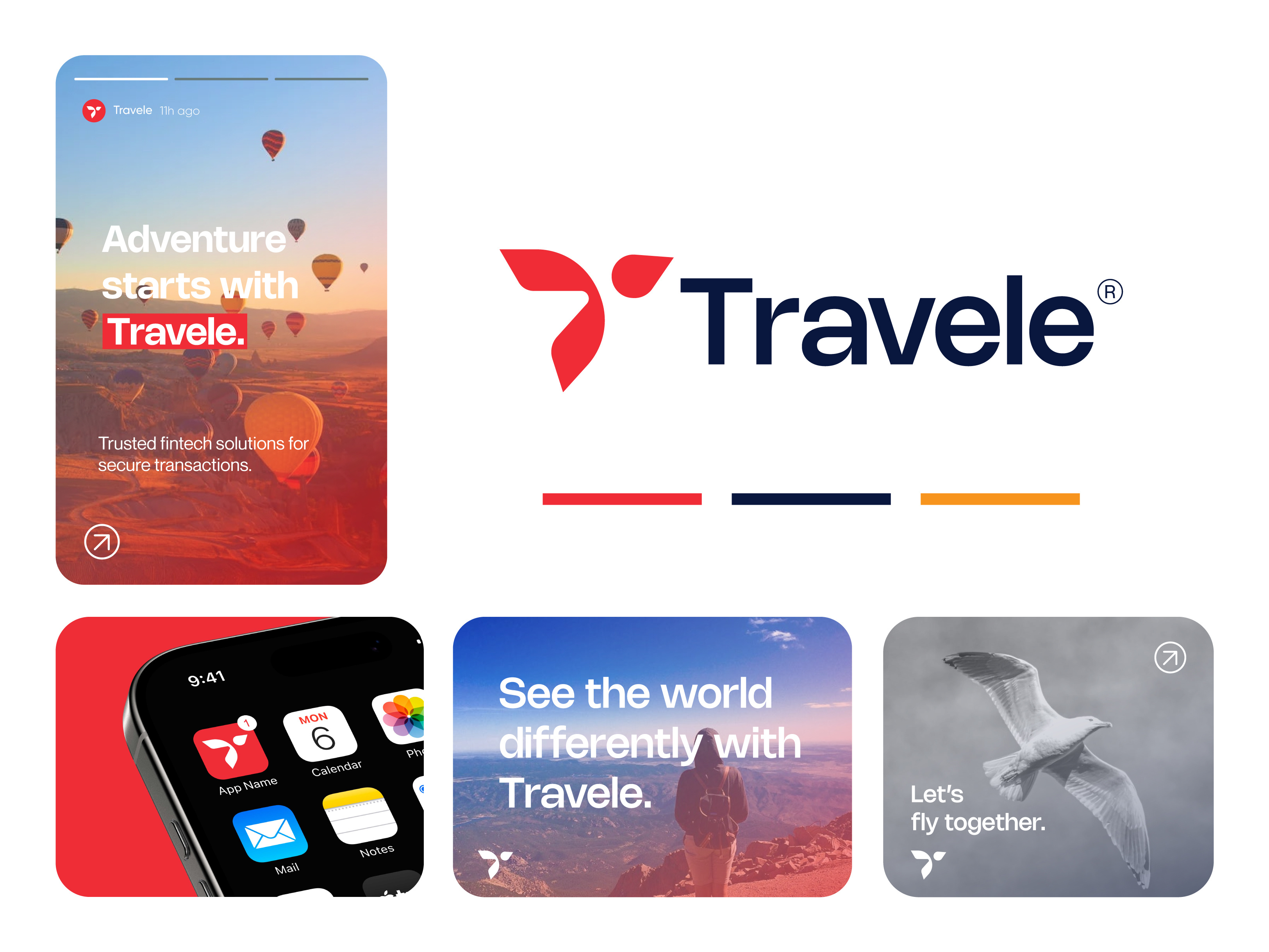 Travele® logo design