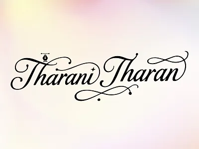 Calligraphy caligraphy graphic design logo