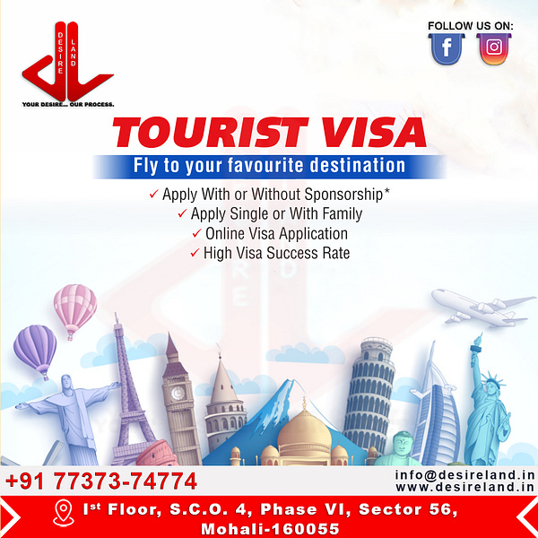 us tourist visa poster