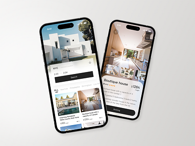Real Estate Mobile App Design app design figma graphic design icon ui ui deisgn userinterface ux