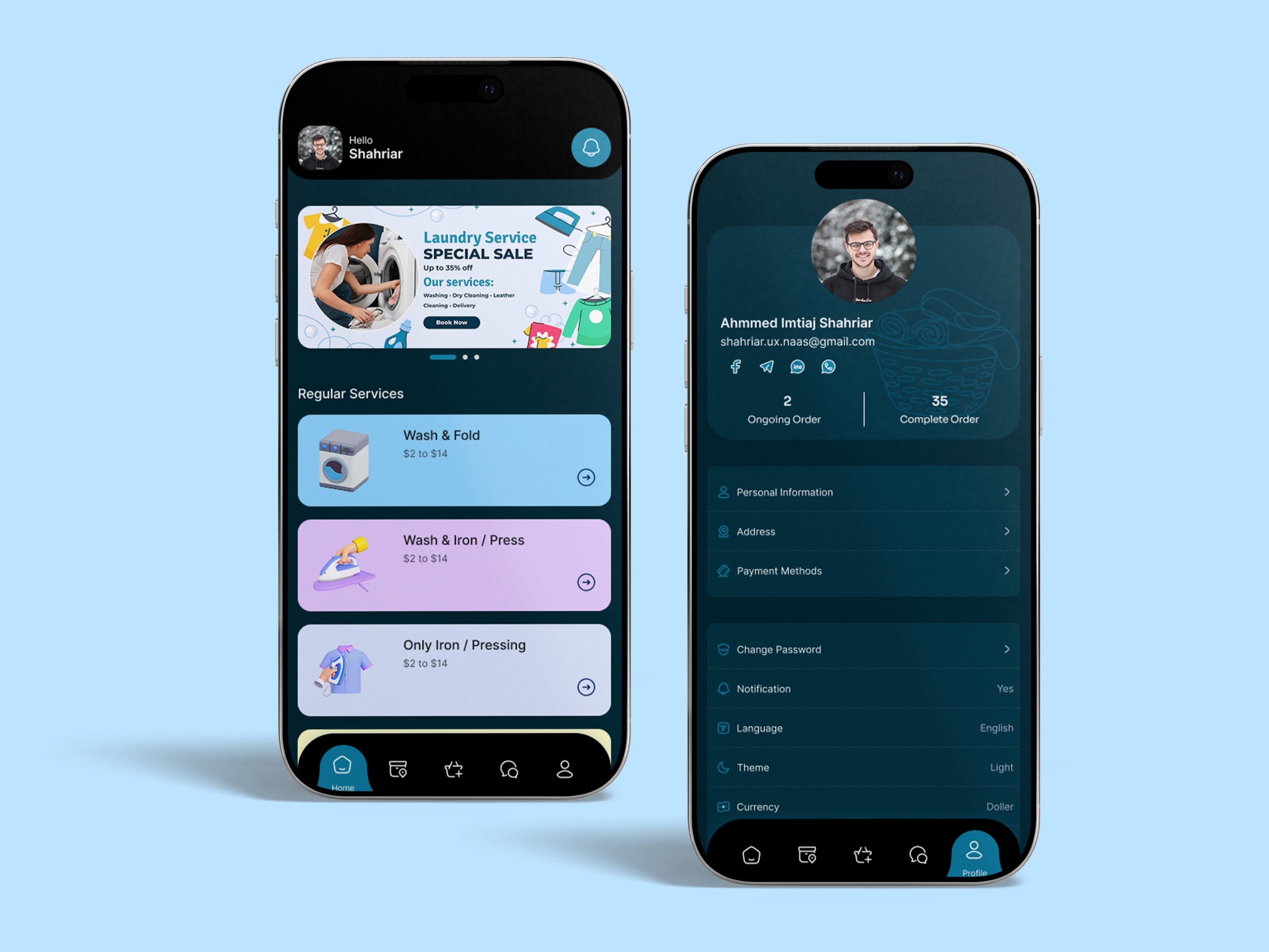 Laundry Service Mobile App – On-Demand Cleaning App UI app ui ux design booking system mobile app clean mobile app ui cleaning service mobile app laundry booking app ui laundry delivery app ui laundry management app ui laundry mobile app design laundry order app design laundry service app ui mobile product design mobile service marketplace ui mobile ui design inspiration mobile ux design modern mobile ui design on demand app interface on demand service app service app dashboard ui service booking app design service platform mobile ui