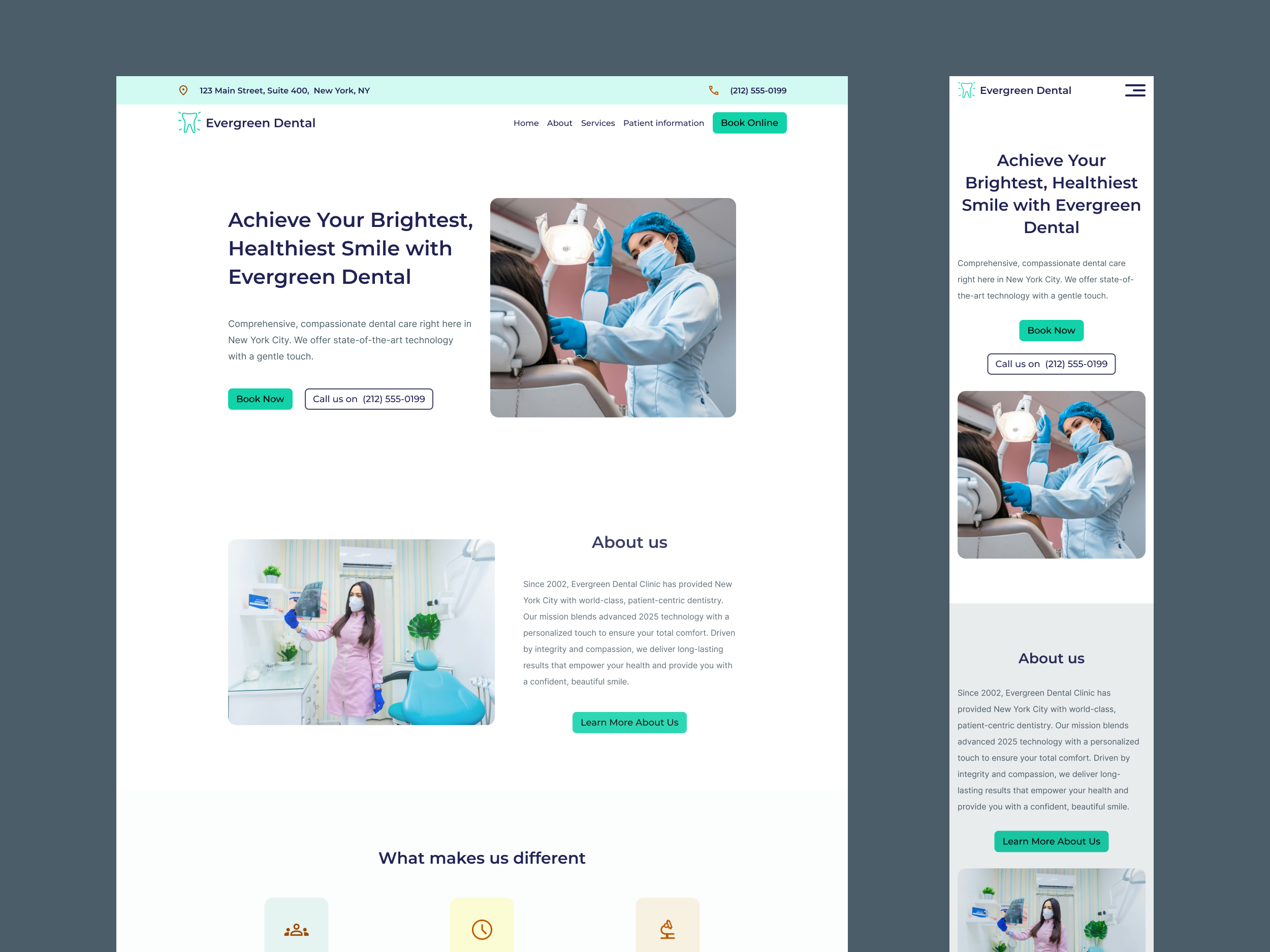 Evergreen Dental Clinic – Booking & Patient Experience 🦷✨