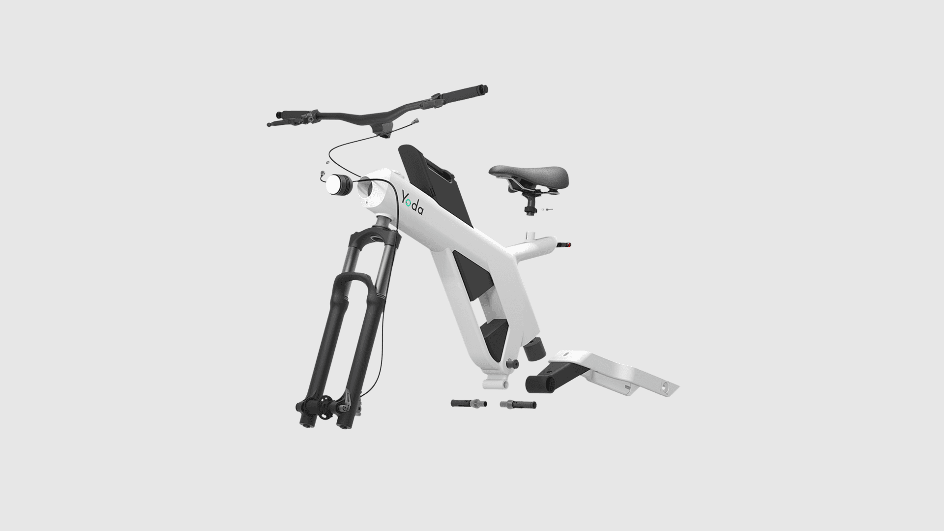 Yoda — The Future of Urban Mobility bike industrial design mobility product design