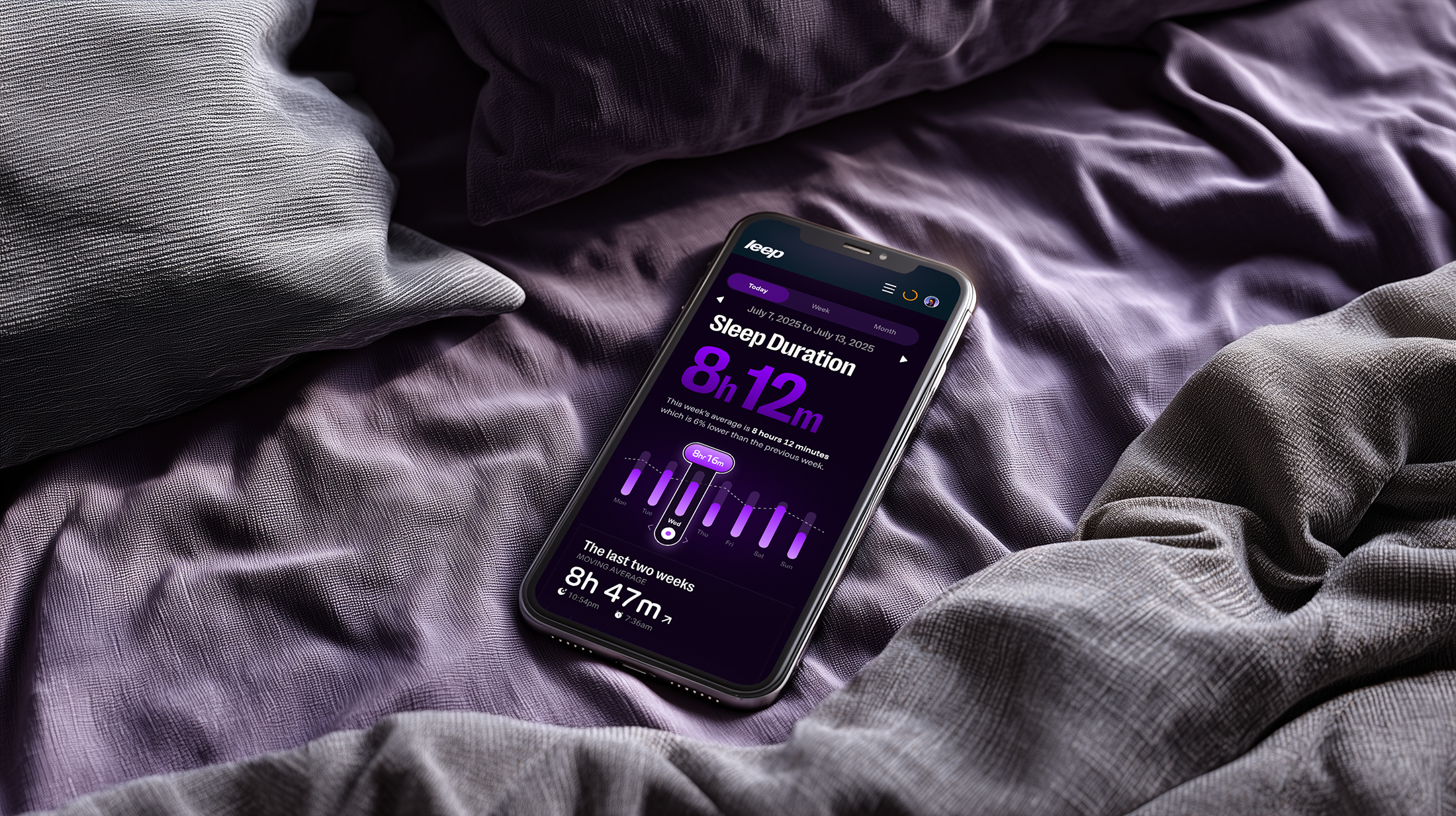 Leep Ring app biometrics branding data design health interactive interface ios ring sleep smart ring ui wearable wellness