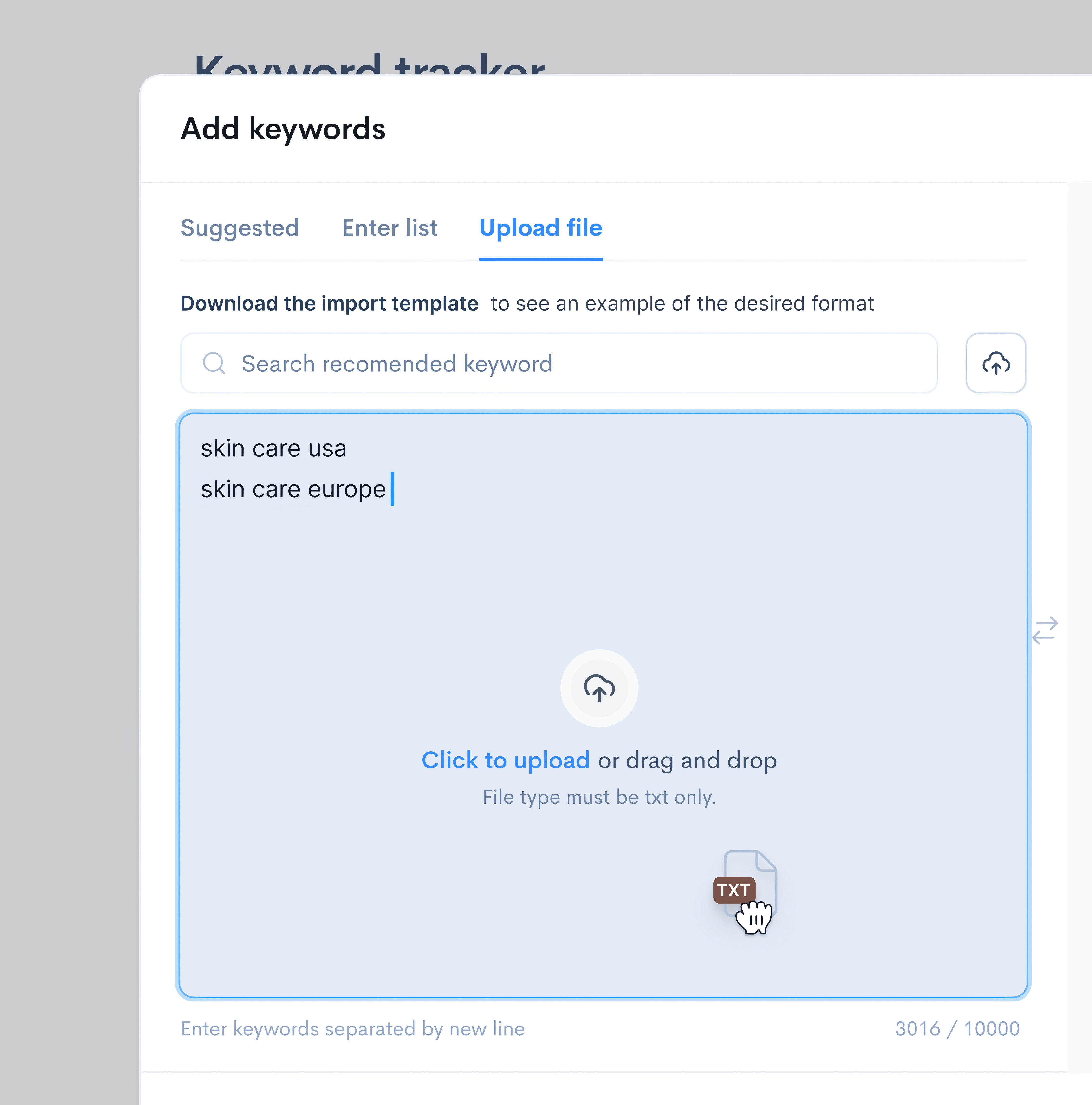 Add Keywords — Designing Intuitive Tag & Input Experiences content organization content tagging data entry ux design system form design input components interaction design keyword input micro interactions multi line input product design prototyping real time feedback saas ui search optimization tag management uiux design usability testing user flow wireframing