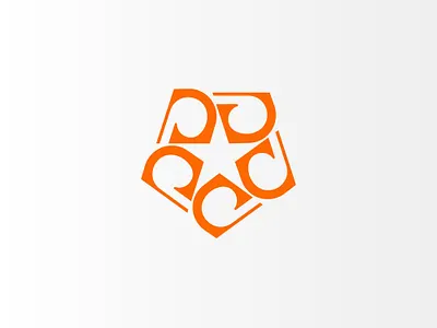 Letter D Star Logo Design ai logo brand identity branding brandmark d d logo d star design hexagon icon letter d logo logo design logo designer logomark star star hexagon star logo tech logo