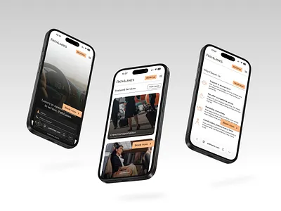 Modern Website UI Kit & Design app design app ui booking app digital product minimal ui mobile app mobile design mobile interface mobile ui modern ui product design responsive design responsive web design transport app travel app ui design ui inspiration ui ux ux design ux inspiration