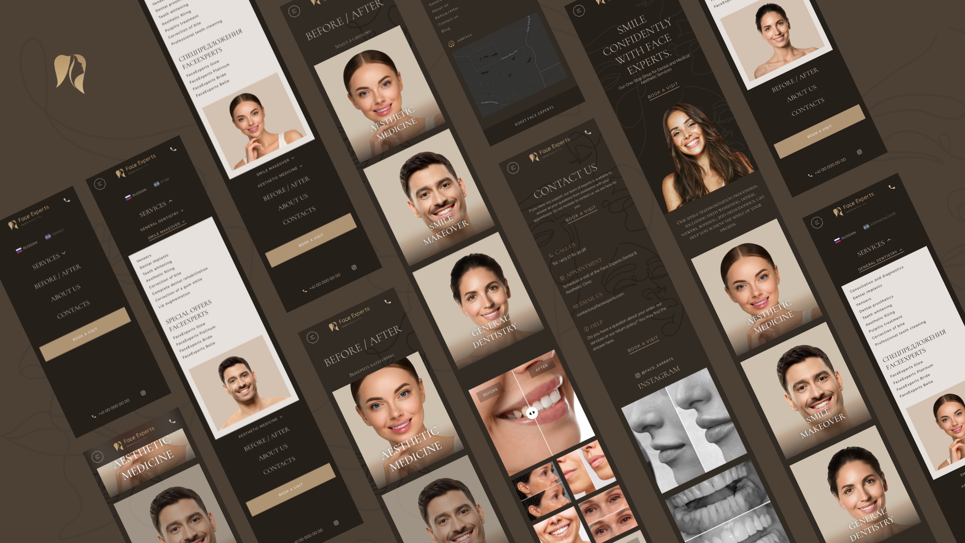 Faceexperts – WordPress/Elementor Aesthetic Clinic Website aesthetic clinic dermatology medical beauty non surgical treatments skin wellness
