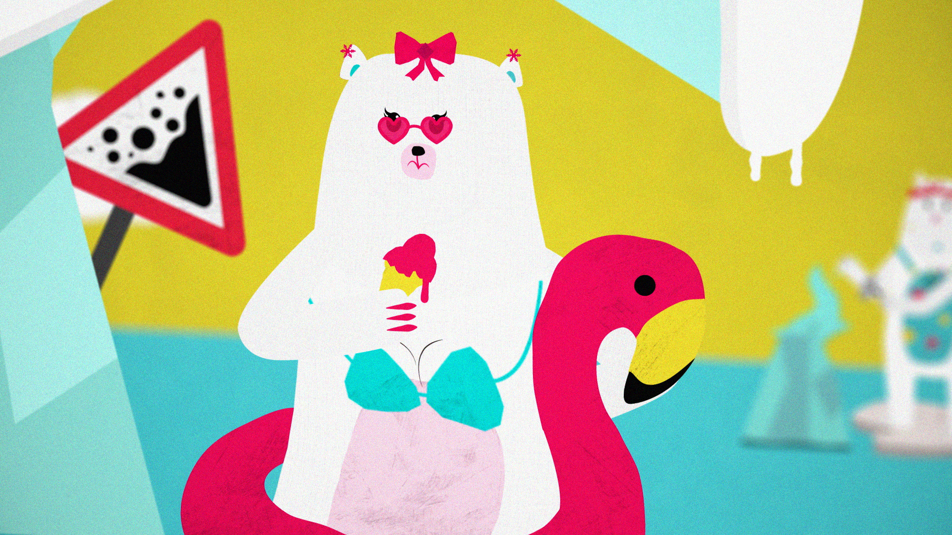 Ice Cream Bear - POLARBARRY - LET'S BREAK THE ICE!! - VLOG #207