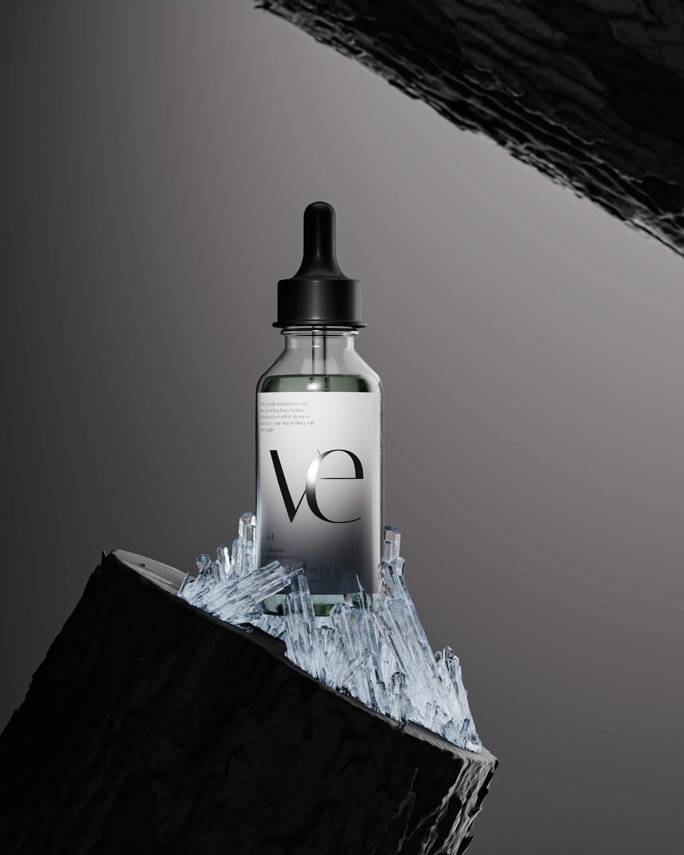 Example of Cosmetic And Supplement 3D Products 