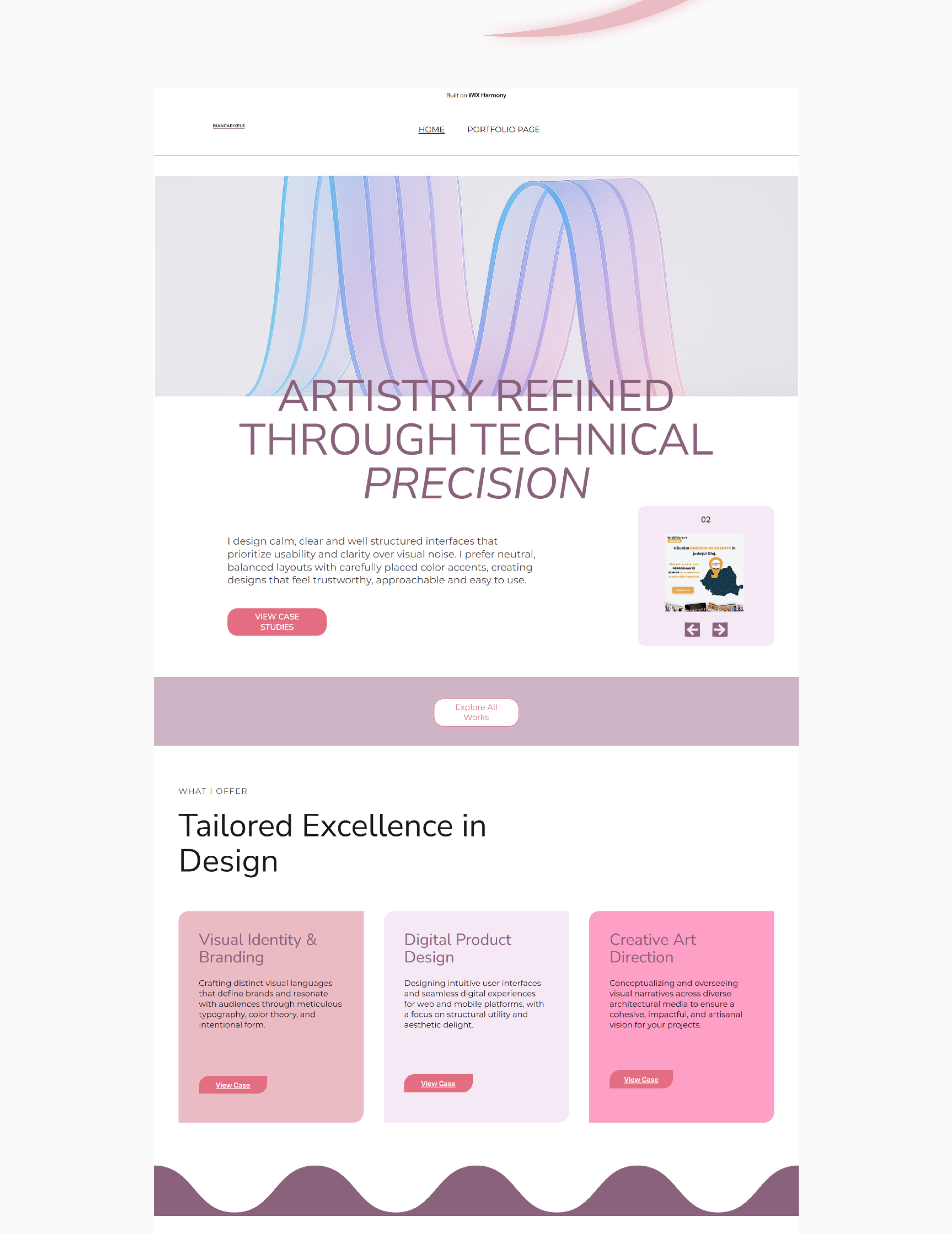 Example of Landing Page Designs