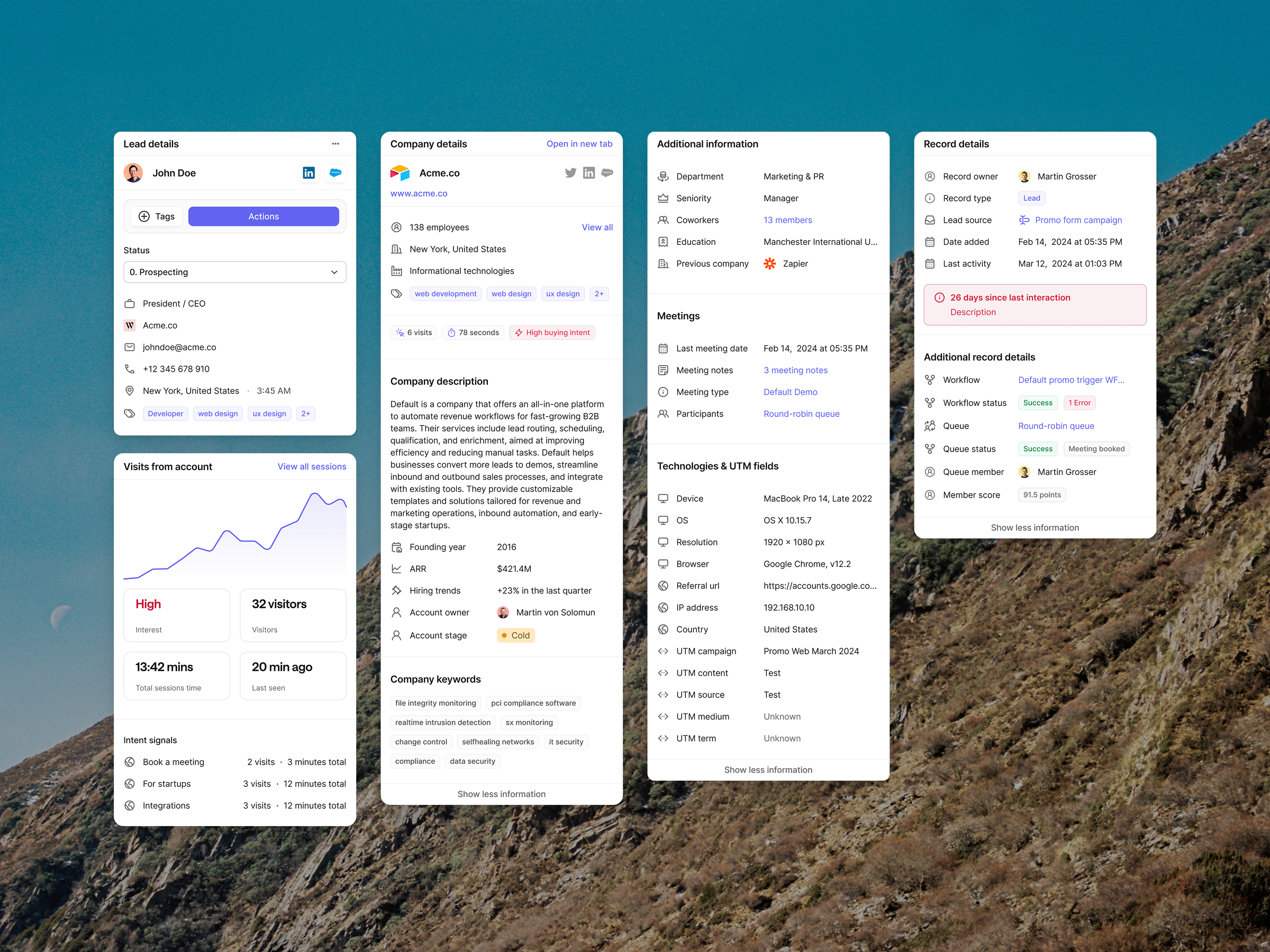 Example of Design System Setup / Optimization