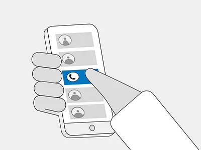 Phone - Sheep Project Animal Health animation illustration