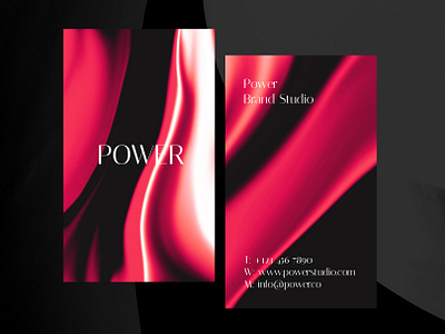 Sophisticated & Powerful Business Card Design brand design branding business card design fluid gradients gradients graphic design graphics art logo personal branding personal branding card print print design typography visual art visual design