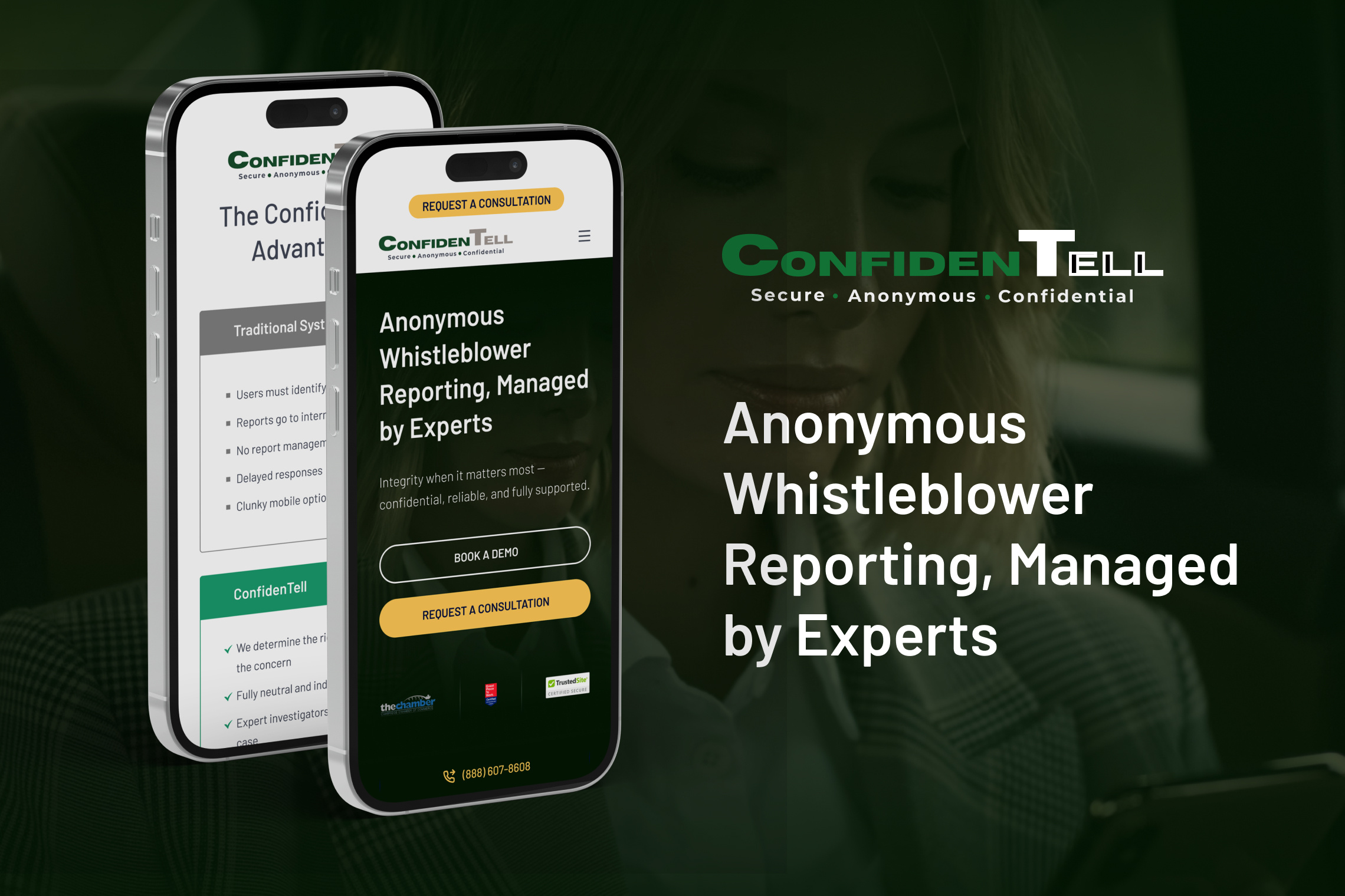 From Template Site to Trusted Ethics Reporting Platform b2b website clean design compliance software conversion design corporate website ethics reporting modern website one page website responsive design saas website service website trust focused design ui design ux design web design web development website design website redesign whistleblower platform wordpress