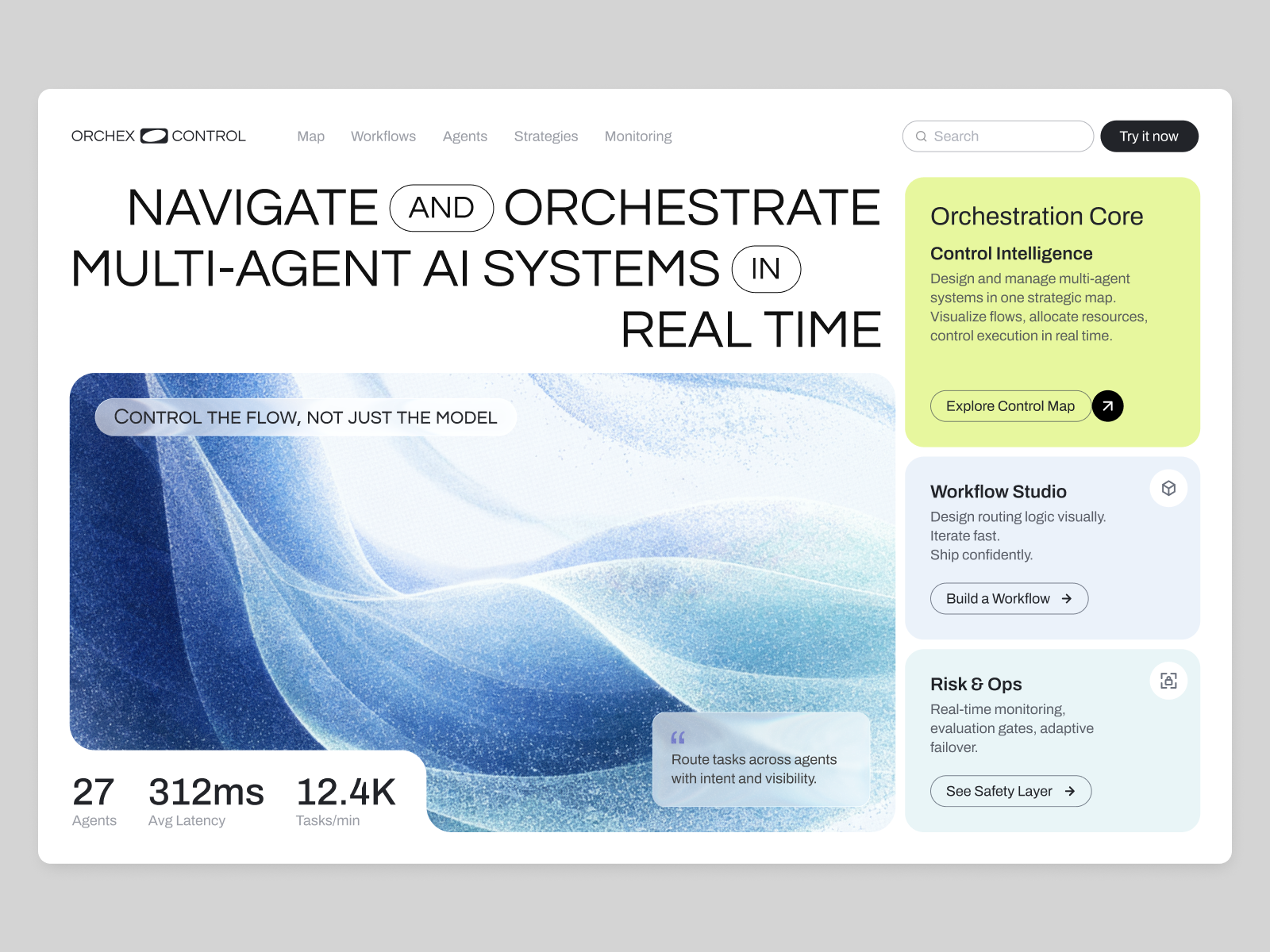 Orchex Control - Multi-Agent AI Orchestration