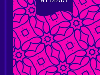 DAILY JOURNAL/DIARY COVER DESIGN branding cover design diary graphic design illustration journal typography