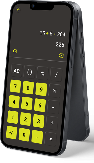 Calculator: Neuromorphic Style buttonstyle calculator design figma graphic design neumorphic ui ux