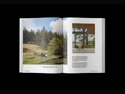 Architectural Magazine Design - Sustainable Builder Editorial architecture magazine builder marketing editorial layout magazine design property showcase publication design residential design sustainable architecture