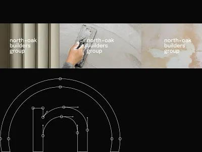 Construction Company Branding - Builder Identity System brand identity brand system builder brand construction branding logo design property development residential construction sustainable branding