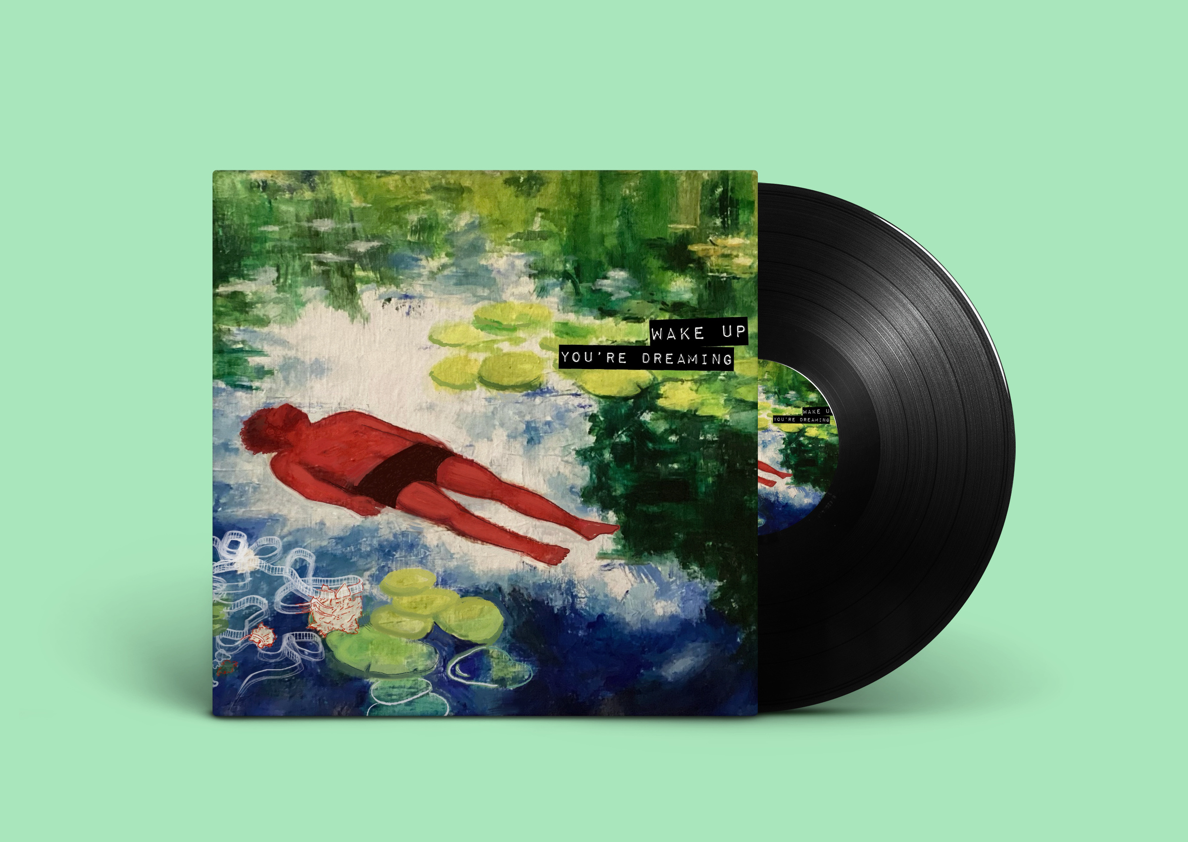 "Wake Up, You're Dreaming" by seeinventor // album artwork