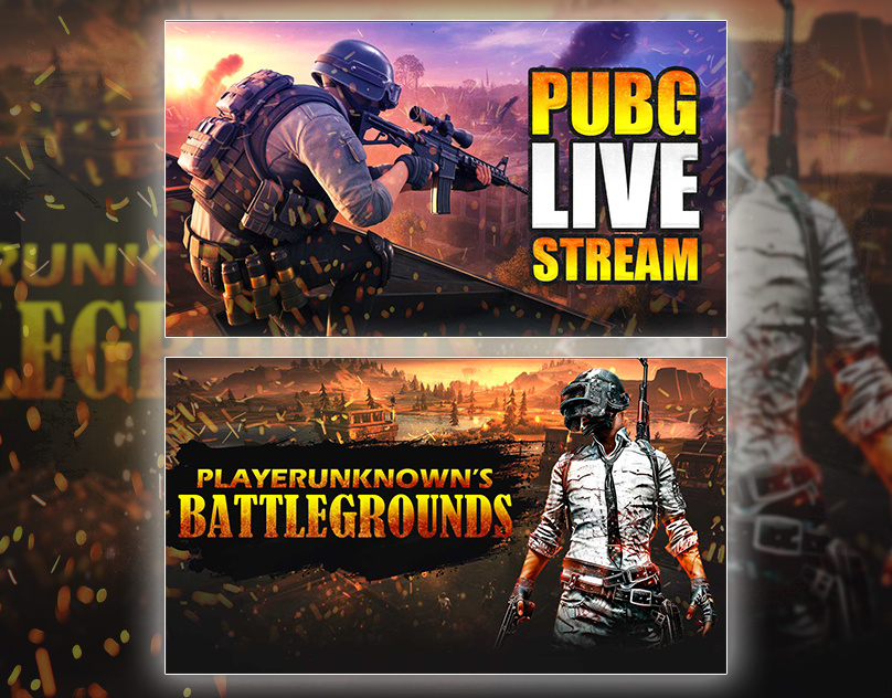 PUBG Gaming YouTube Thumbnail Design content creation gaming photoshop pubg thumbnail thumbnail design youtube