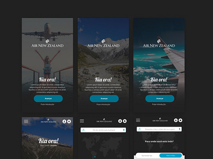 Air New Zealand - Concept App Redesign