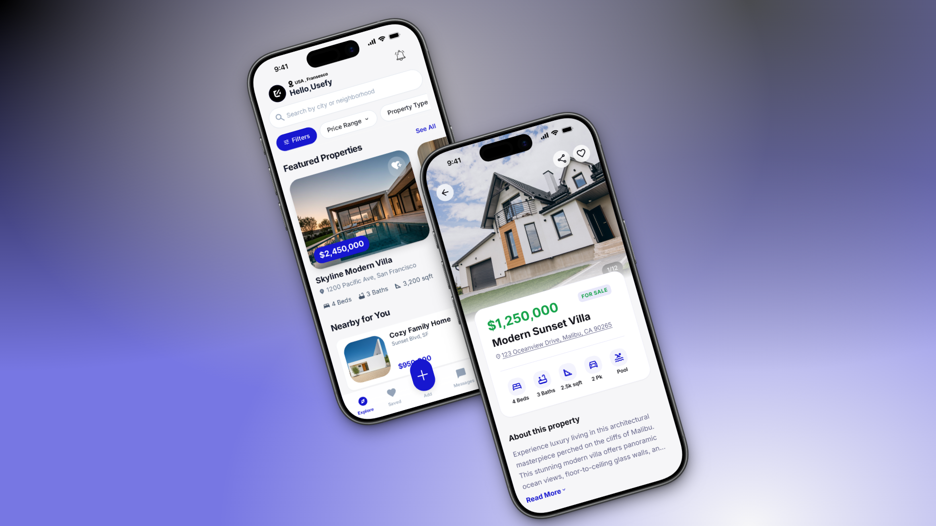 Real Estate Mobile App — Property Finder UI app design app mobile app mobile ui branding design figma graphic design illustration mobile app mobile app design real estate realestate ui ui design ui ux design user interface ux app design ux design