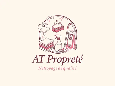 Cleaning Logo Design brand identity branding cleaning logo logo logo design