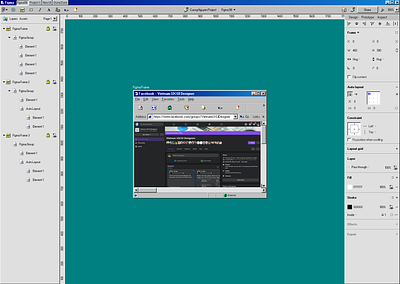 Figma 98 | Retro Design figma redesign retro ui windows98