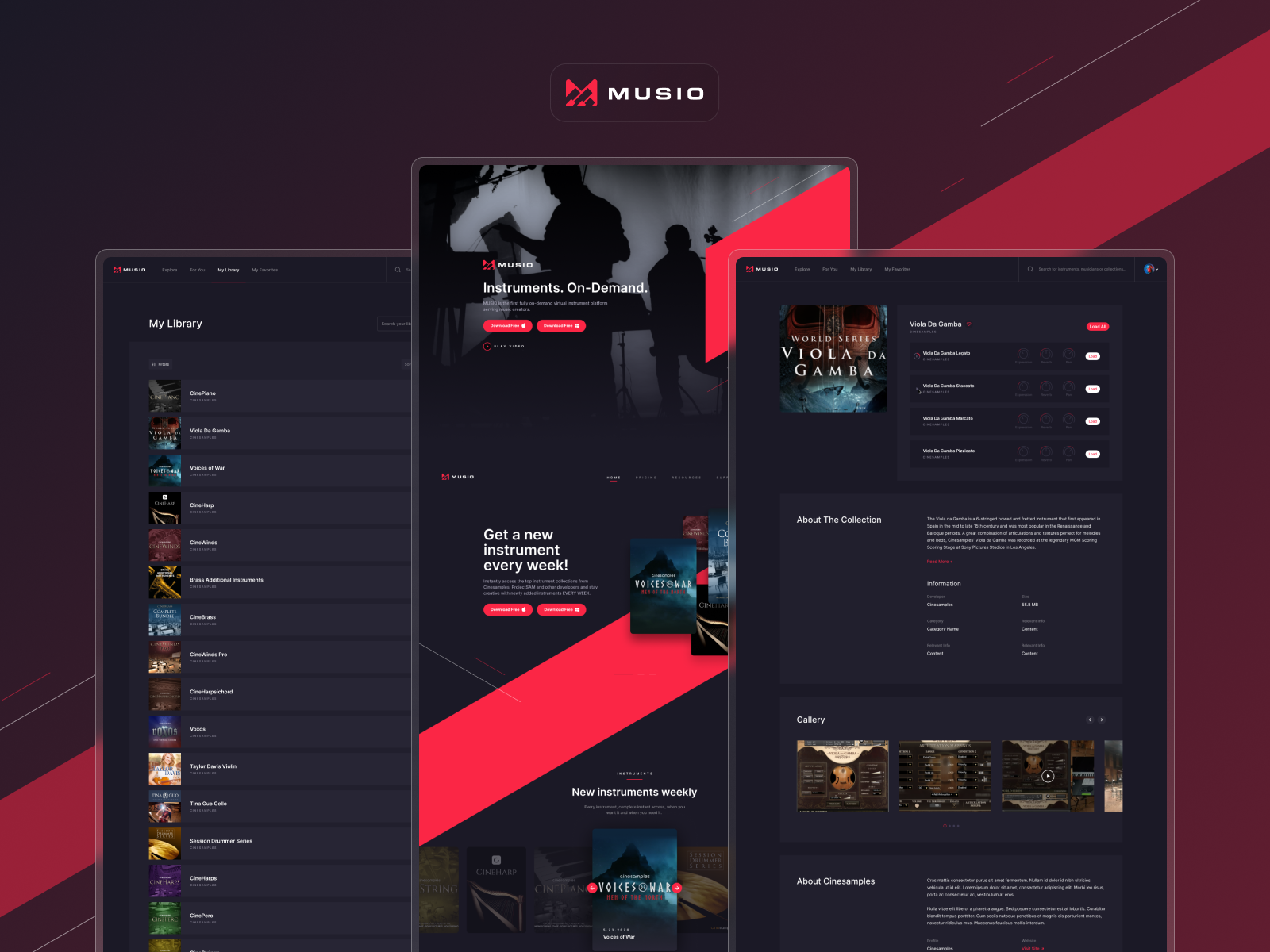 Example of Landing Page Design + Development