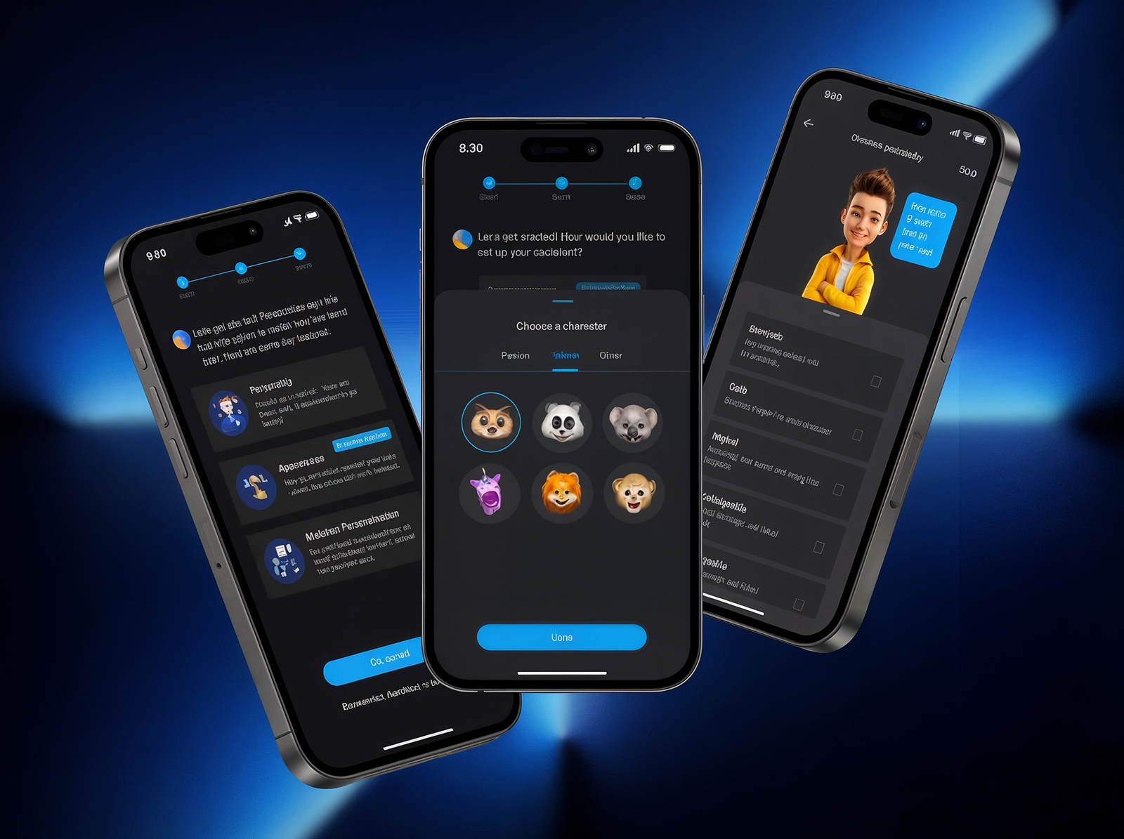 AI Job Matching Platform ai artificial intelligence branding design education job search landing page mobile app ui ux ux design ux research
