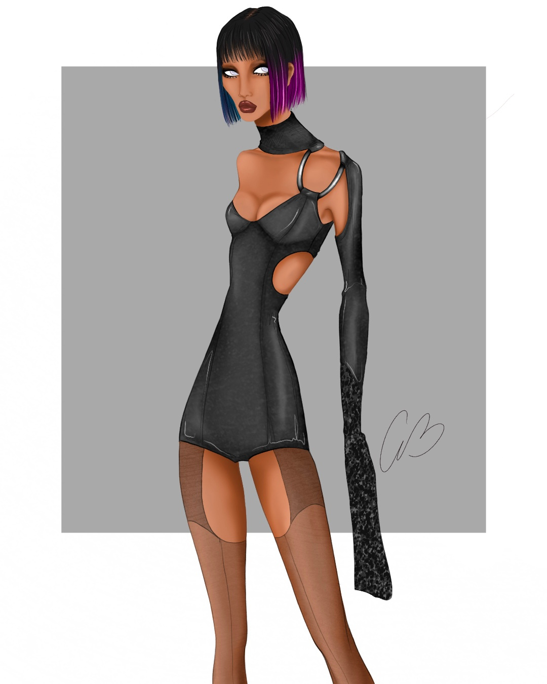 Fashion Illustration art fashion fashiondesign fashionillustration procreate